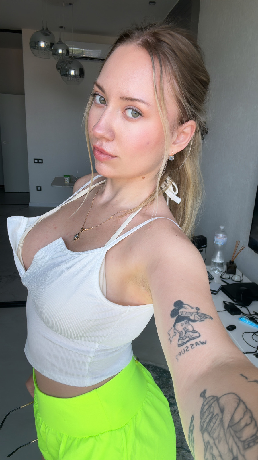 KateV in her underwear in Bern